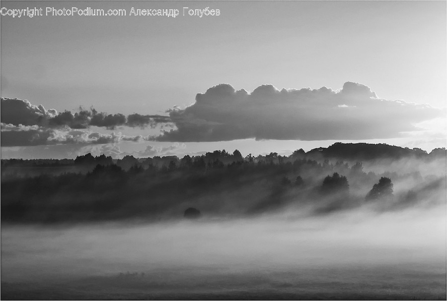 Fog, Nature, Weather, Alps, Mountain