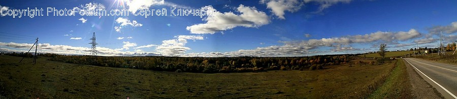 Dirt Road, Gravel, Road, Cloud, Cumulus