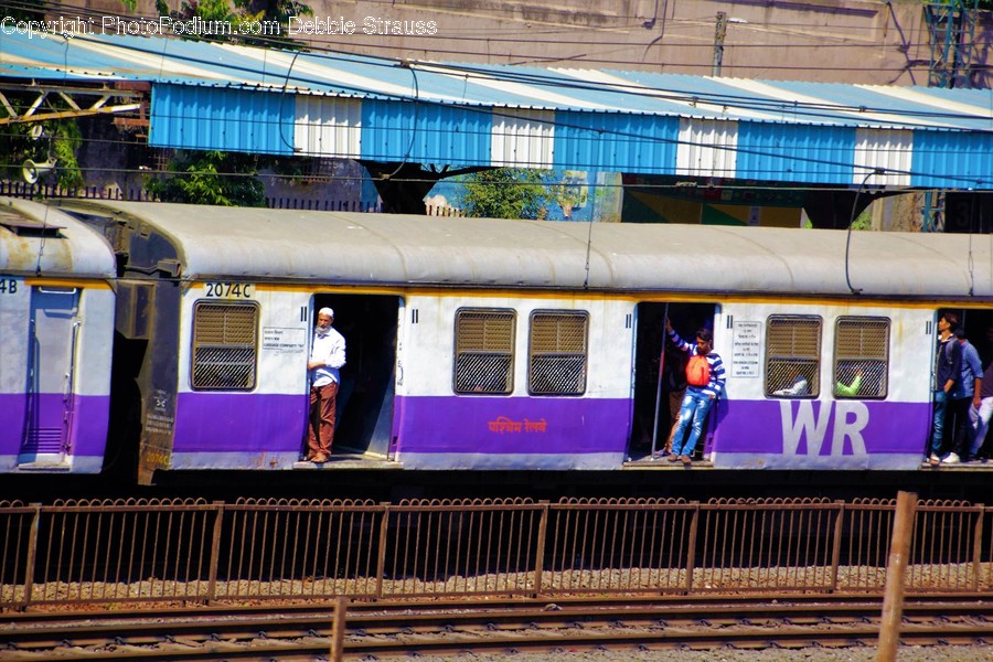 Train, Transportation, Vehicle, Diner, Food