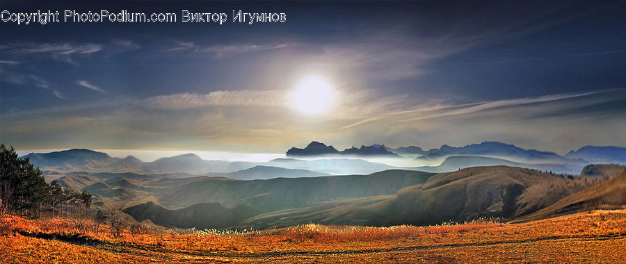 Dawn, Dusk, Nature, Outdoors, Red Sky