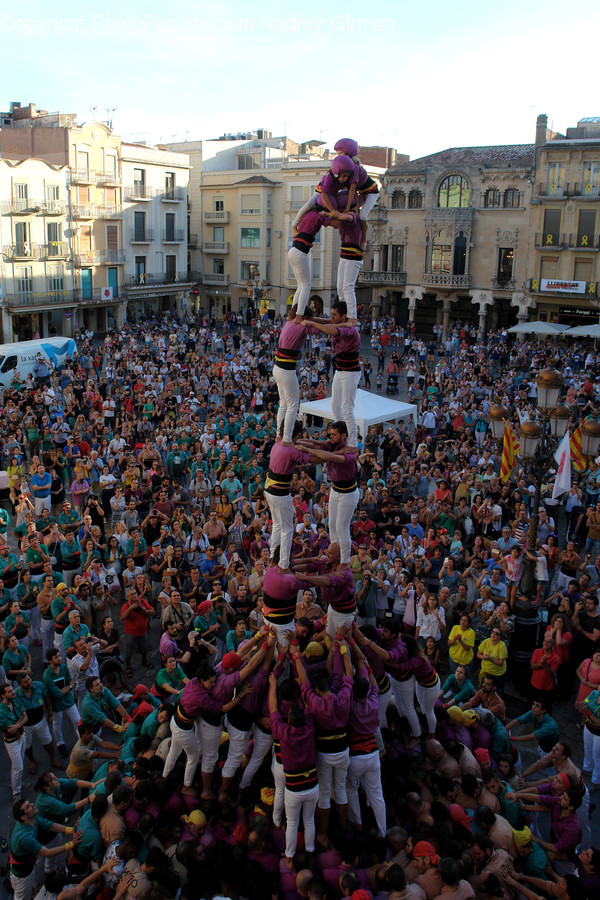 Crowd, Human, Person, Architecture, Building