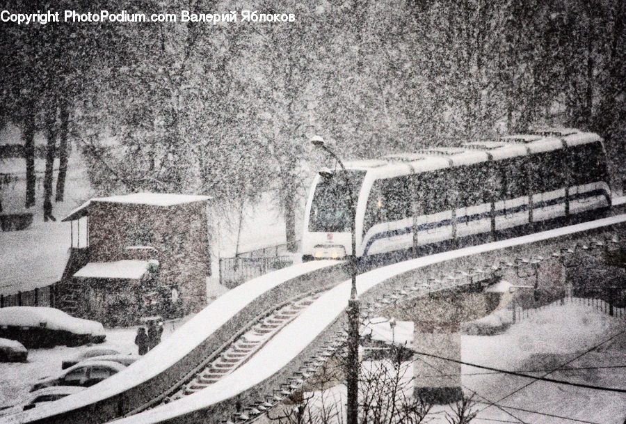 Blizzard, Outdoors, Snow, Weather, Winter, Ice, Bench