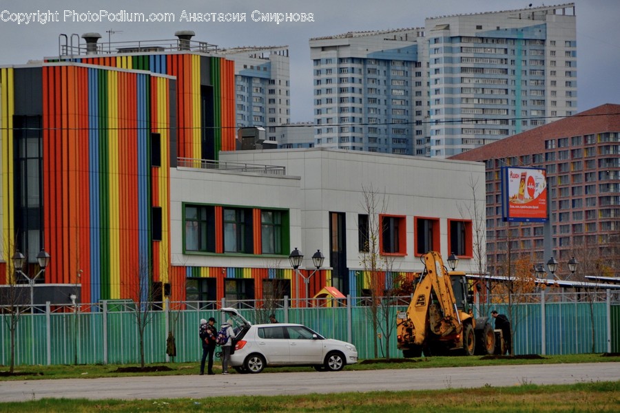 Building, Office Building, Housing, City, Downtown