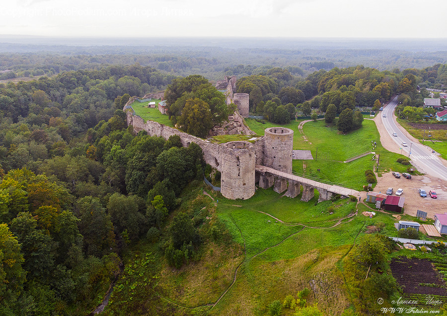 Architecture, Building, Castle, Fort, Intersection