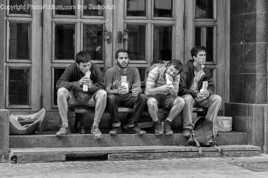 Human, People, Person, Bench, Window