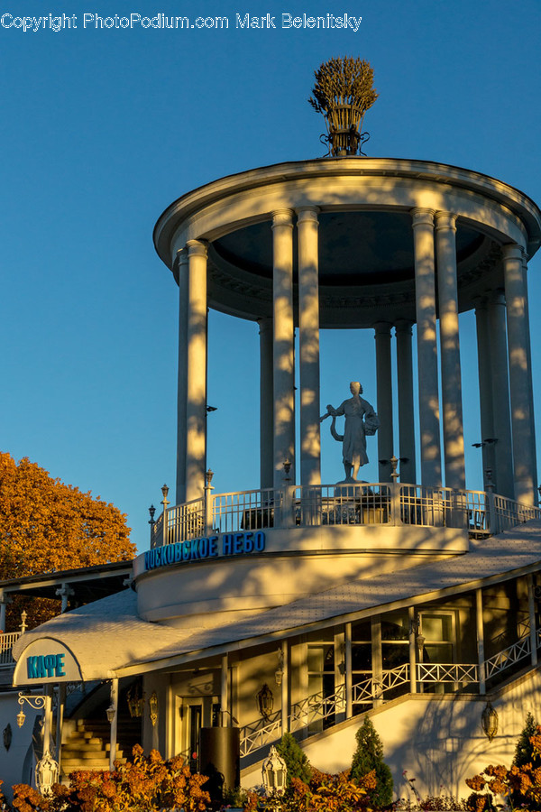 Gazebo, Diner, Food, Meal, Restaurant