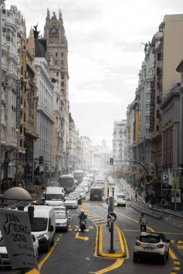 Building, City, Road, Street, Town