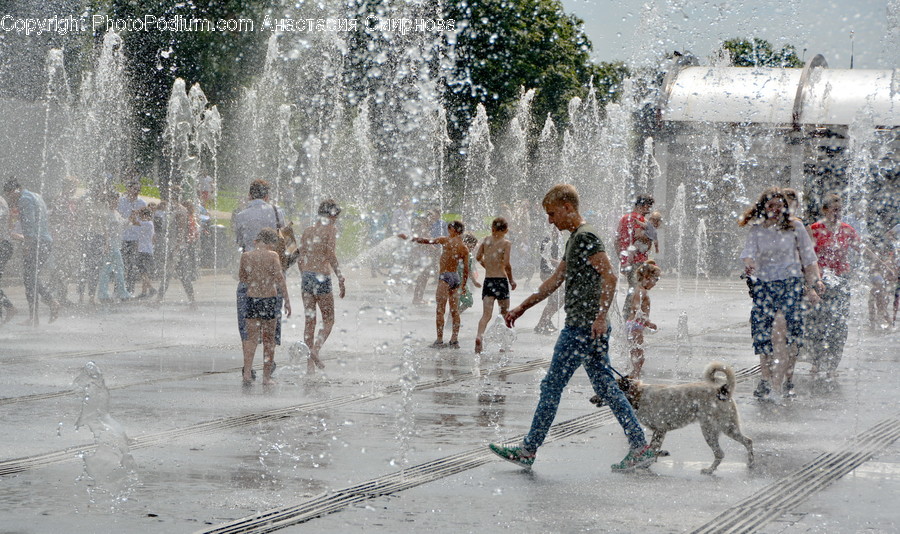 Water, Human, Person, Shoe, Apparel