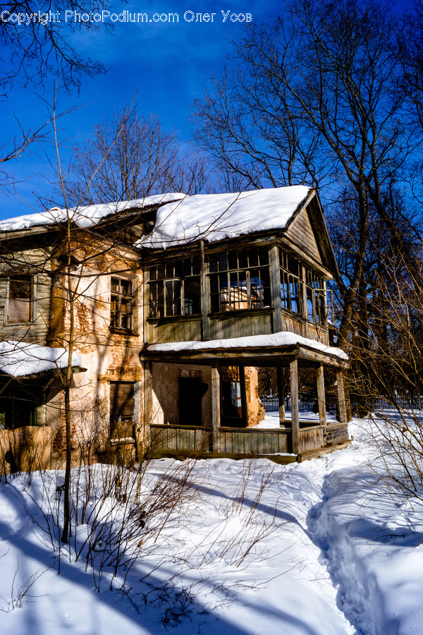 Building, Housing, Nature, Outdoors, House