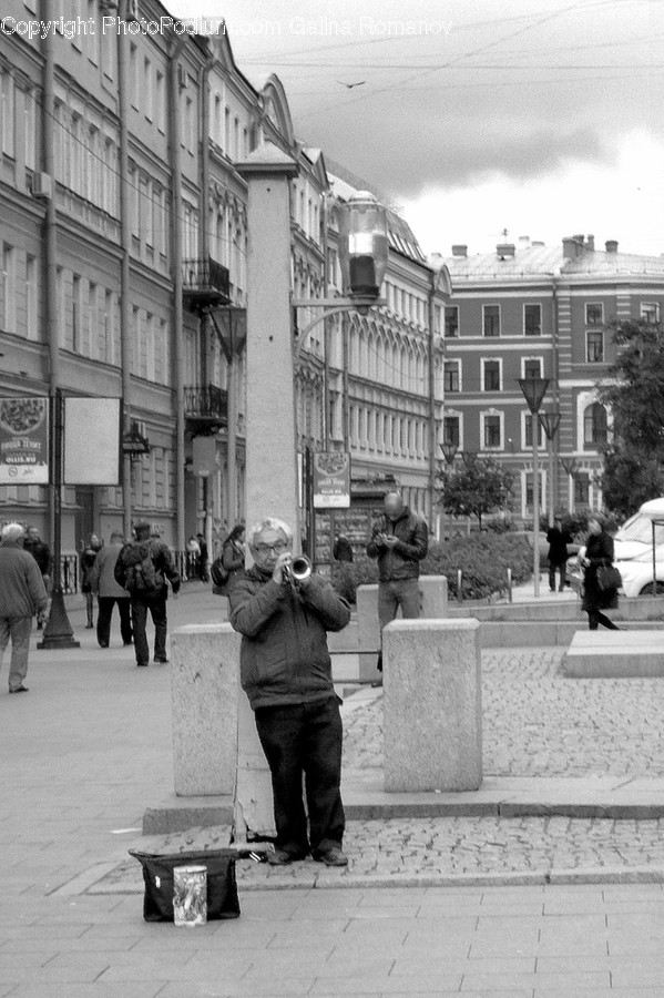 Person, Human, Urban, Downtown, Town