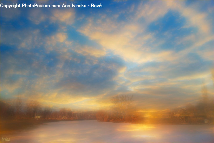 Azure Sky, Cloud, Outdoors, Sky, Dawn, Dusk, Sunrise