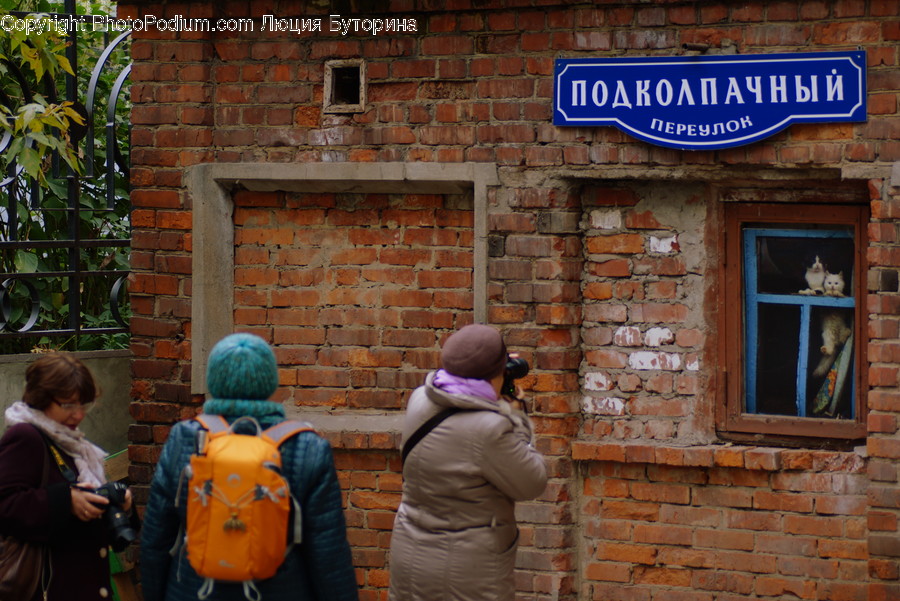 Human, Person, Apparel, Clothing, Brick