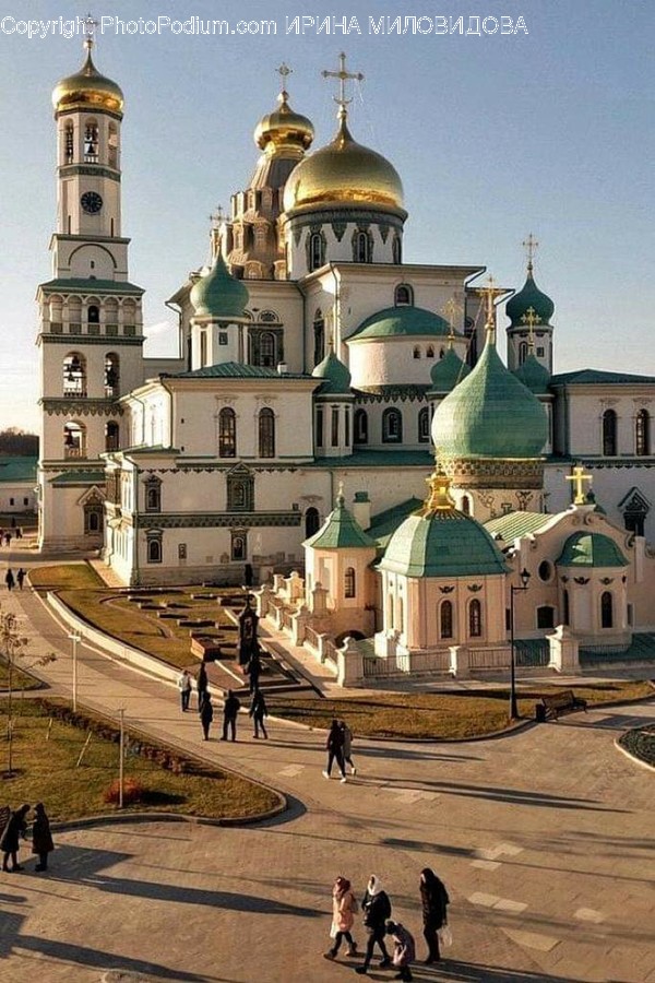 Building, Architecture, Dome, Human, Person