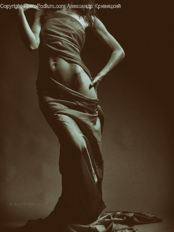 Human, Person, Female, Back, Woman