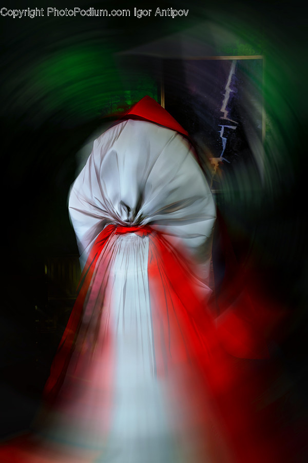 Lighting, Clothing, Apparel, Art, Person