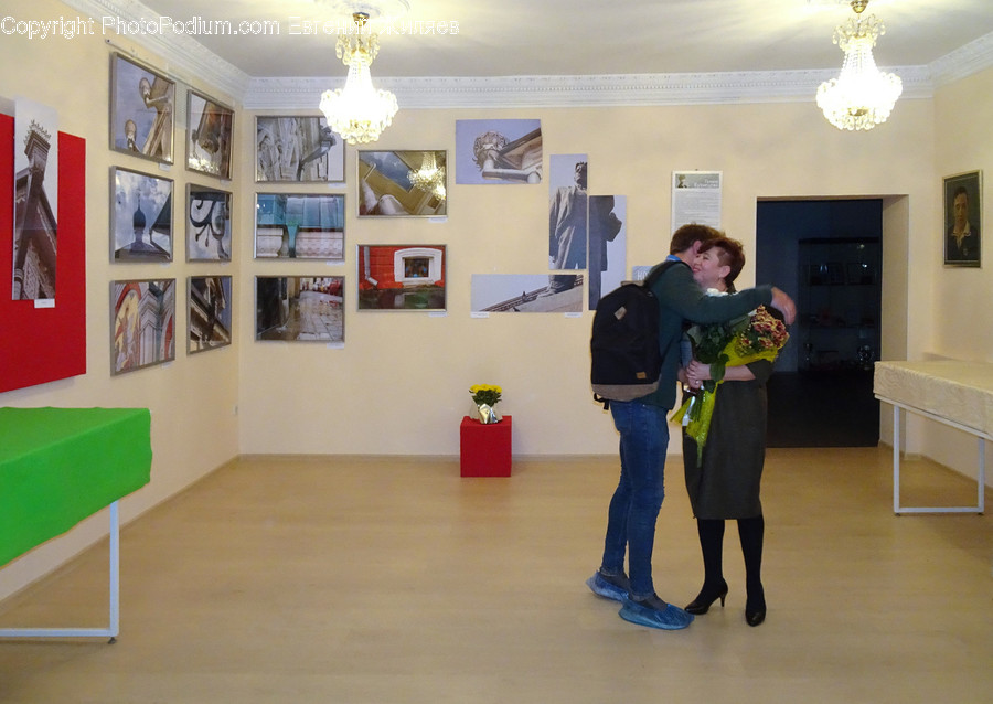 Flooring, Human, Person, Floor, Art Gallery