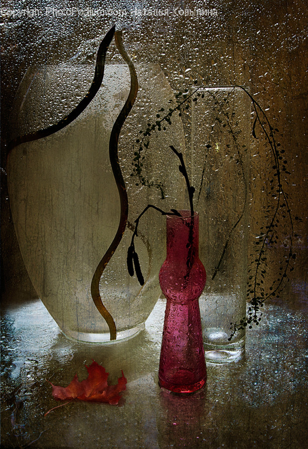 Glass, Crypt, Water, Goblet, Reptile