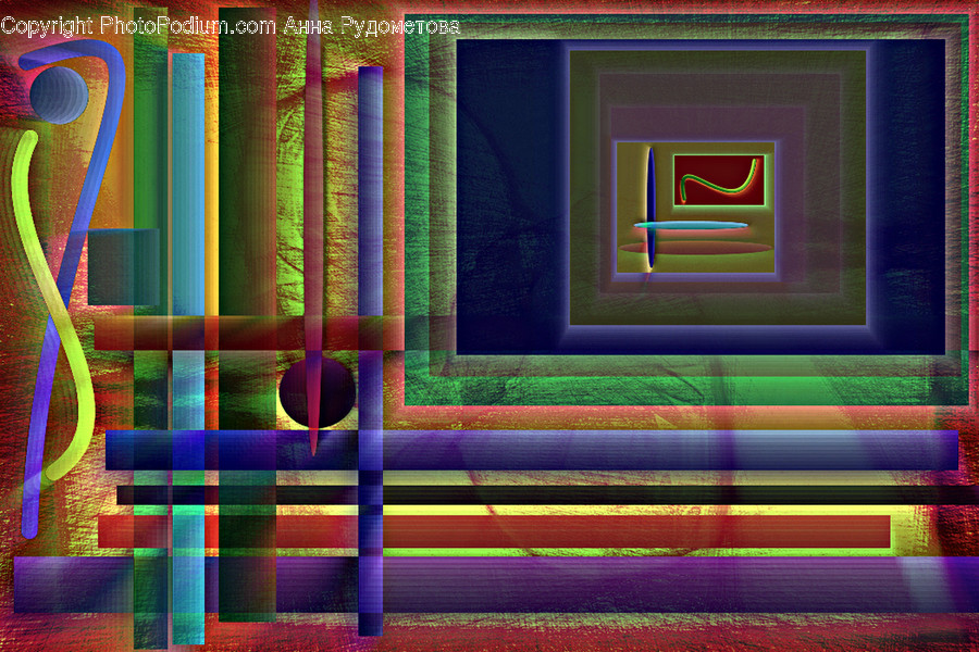 Art, Modern Art, Graphics, Ornament, Pattern