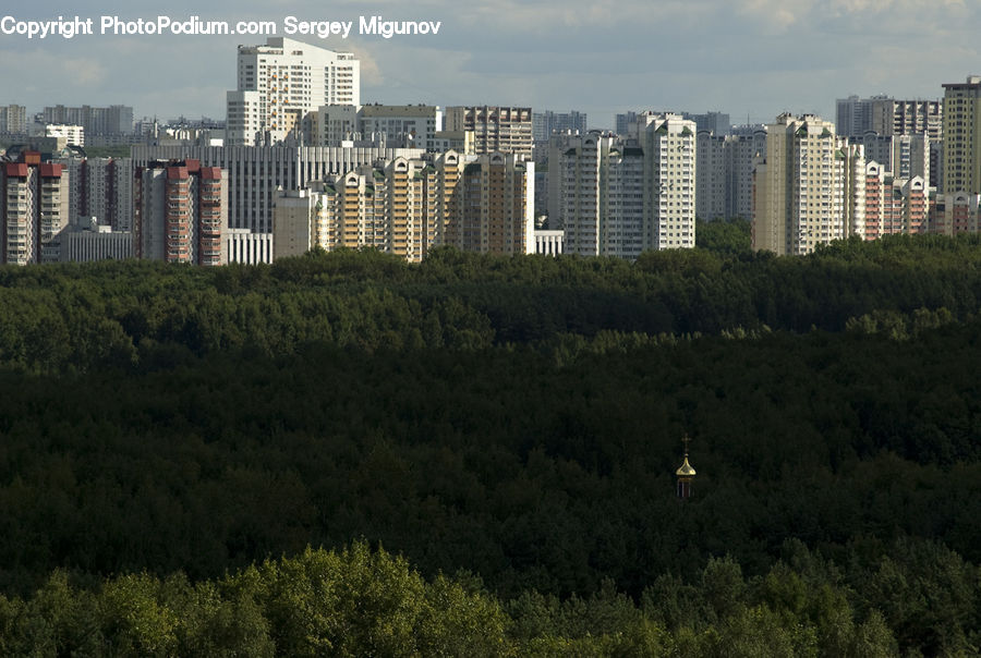 City, Downtown, Metropolis, Urban, Building, Housing, Landscape