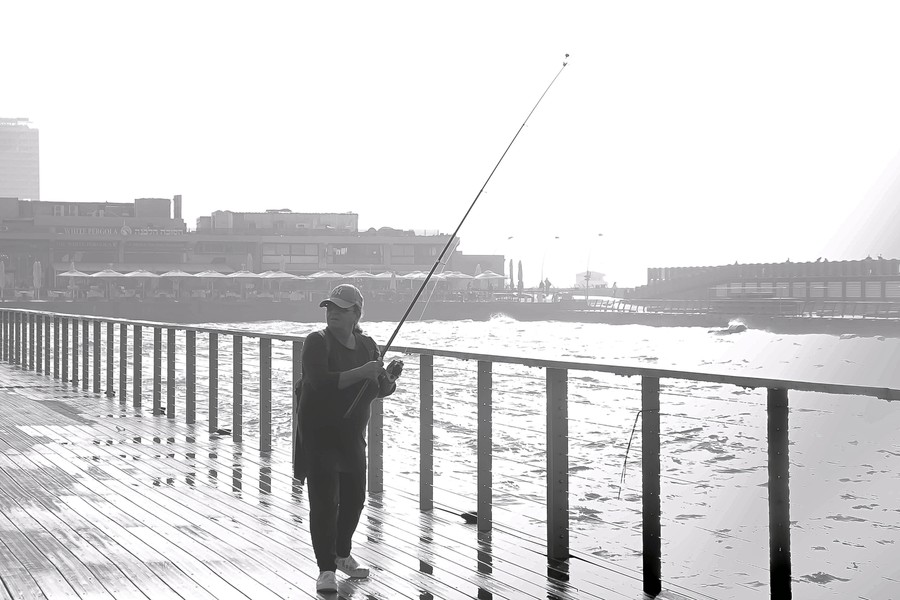 Water, Human, Person, Outdoors, Fishing