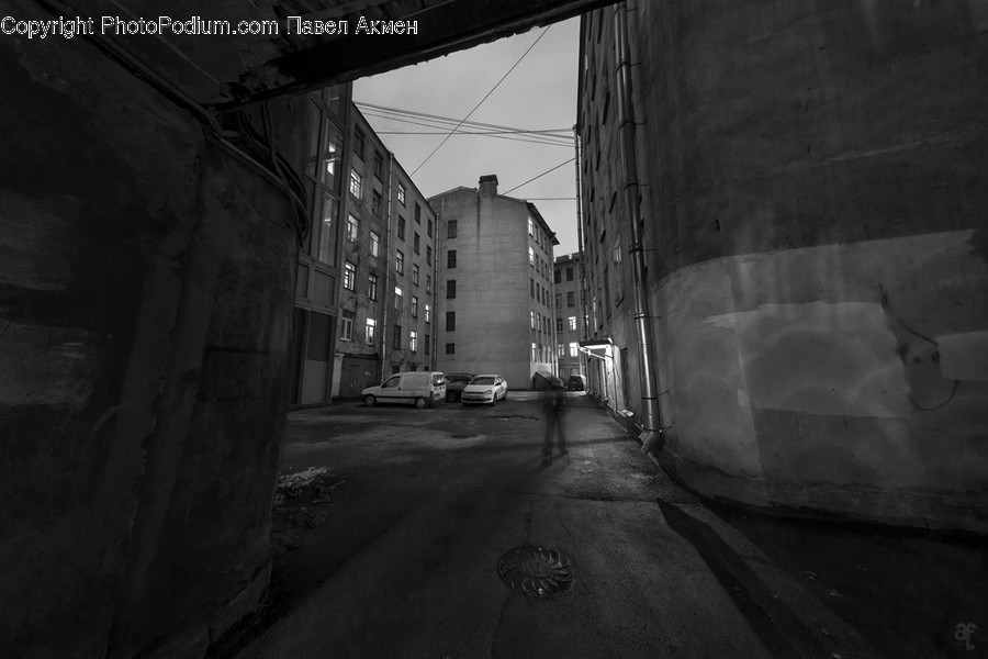 City, Road, Street, Urban, Building
