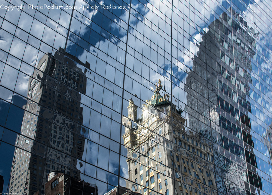 Office Building, Building, High Rise, Urban, Town