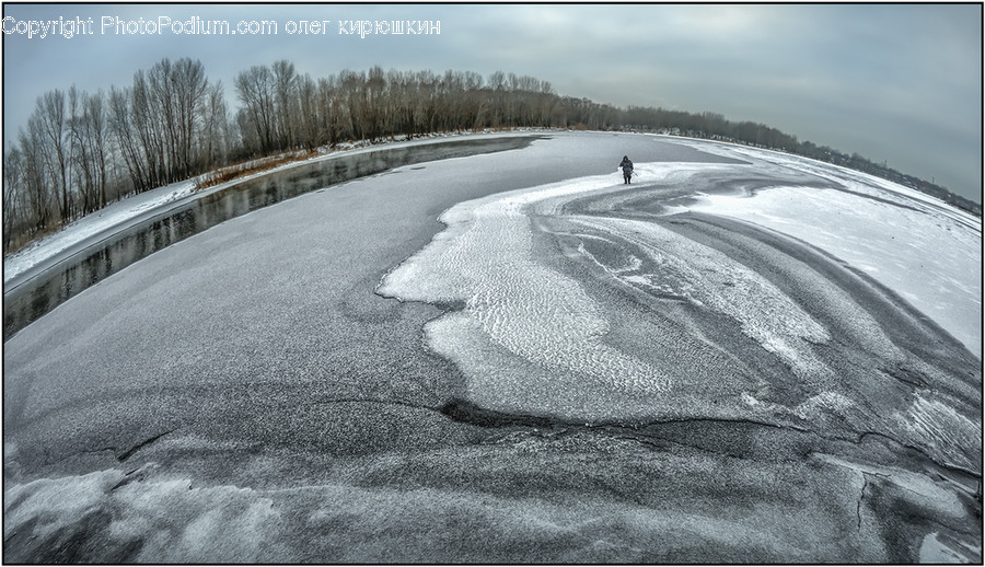 Nature, Outdoors, Ice, Person, Human