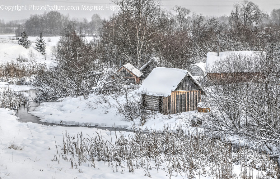 Nature, Outdoors, Building, Housing, Countryside