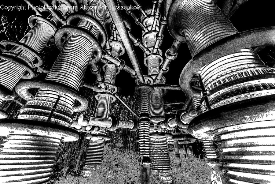 Building, Engine, Machine, Motor, Architecture