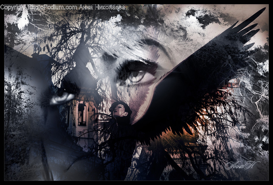 Art, Advertisement, Poster, Graphics, Painting