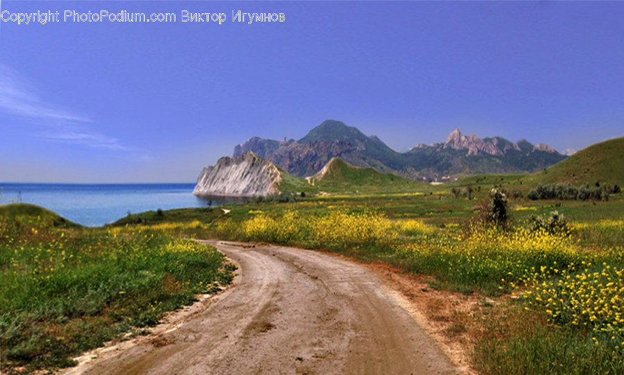Outdoors, Nature, Land, Slope, Shoreline
