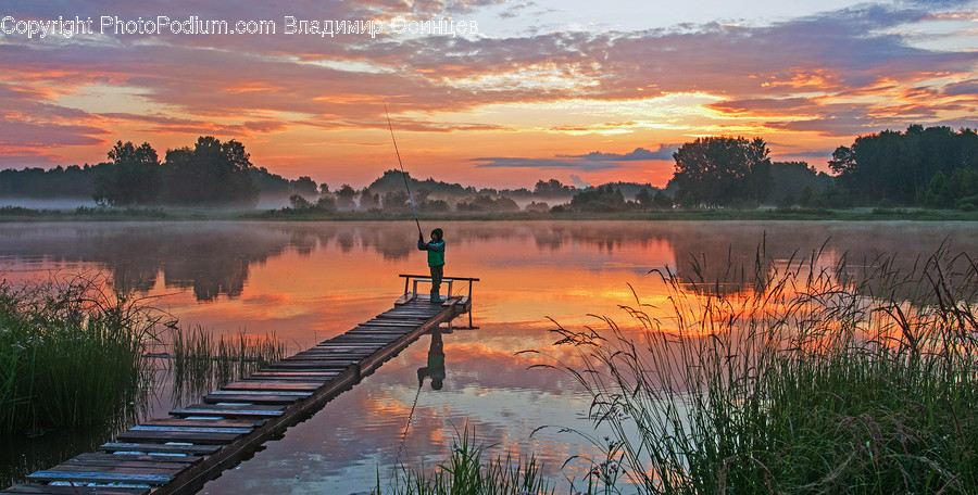 Water, Waterfront, Nature, Human, Person