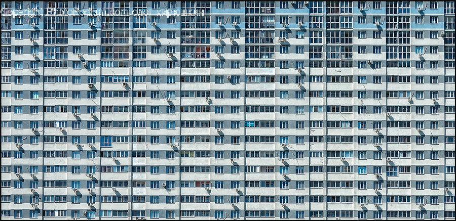 High Rise, City, Urban, Town, Building