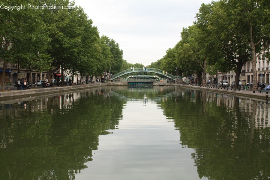 Water, Outdoors, Canal, Person, Human
