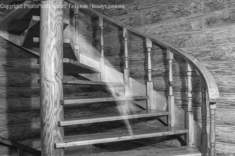 Handrail, Banister, Railing, Staircase