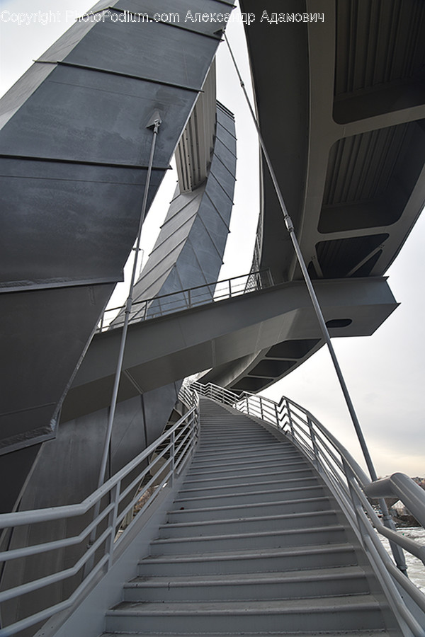 Handrail, Banister, Staircase, Railing, Building