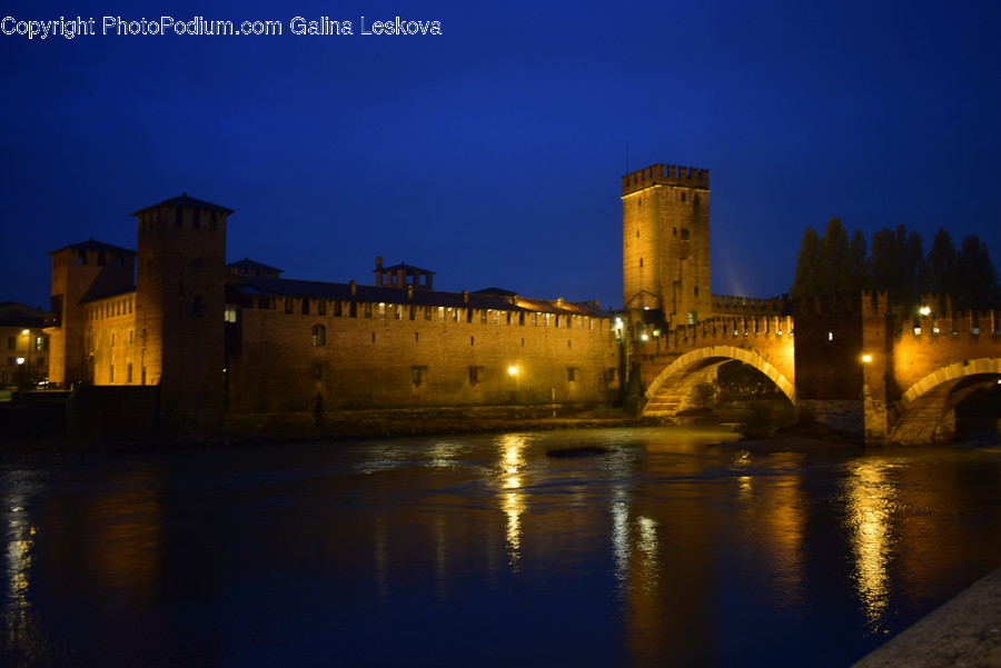 Architecture, Castle, Building, Fort, Bridge
