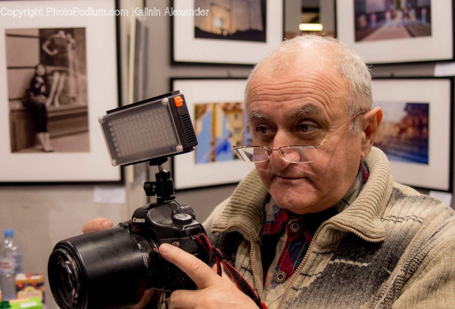 Person, Human, Electronics, Camera, Glasses