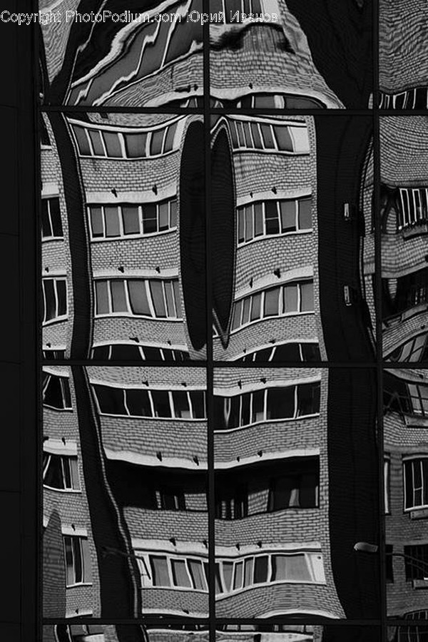 Town, City, High Rise, Building, Urban