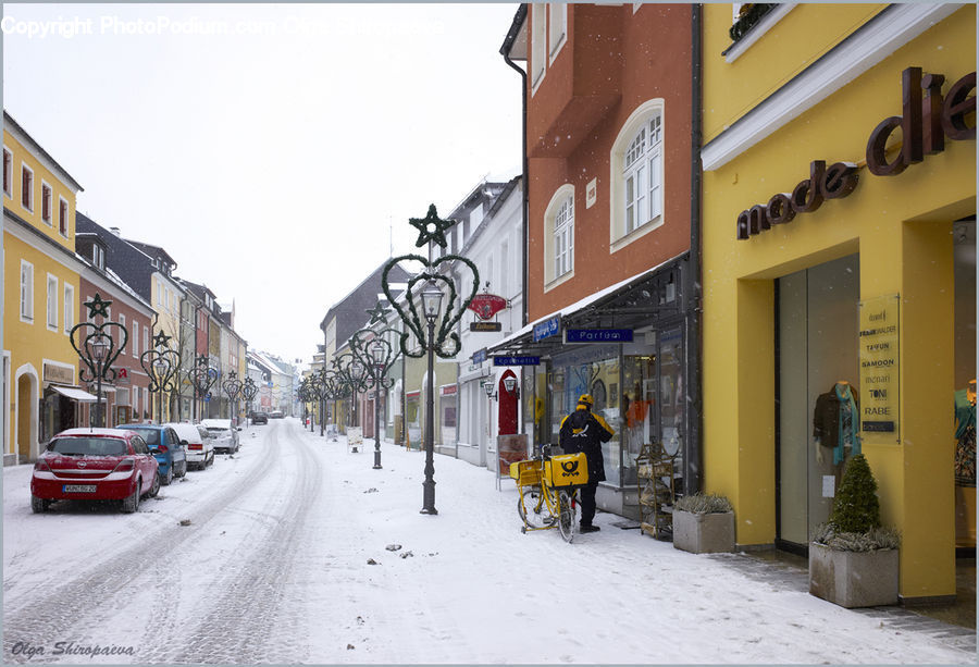 Plant, Potted Plant, Brewery, Factory, Road, Street, Town