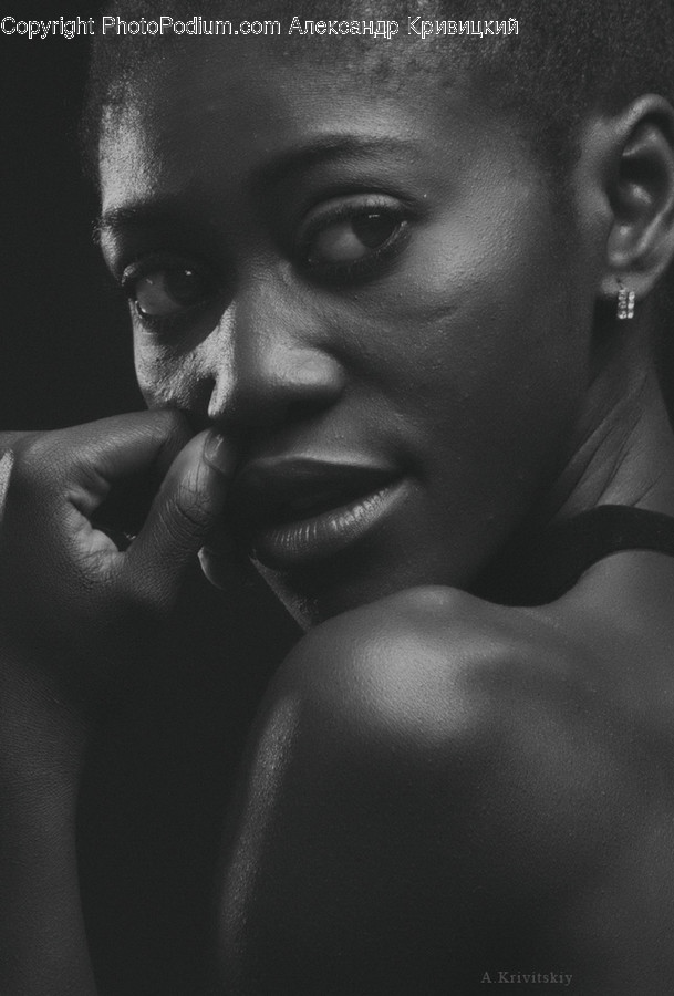Person, Face, Human, Finger, Photography