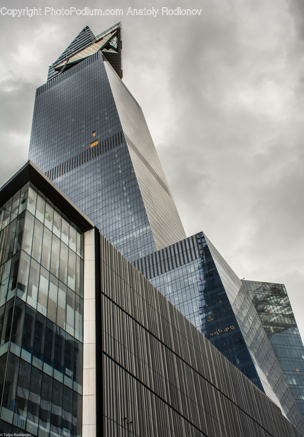 Office Building, Building, Tower, Architecture, Spire