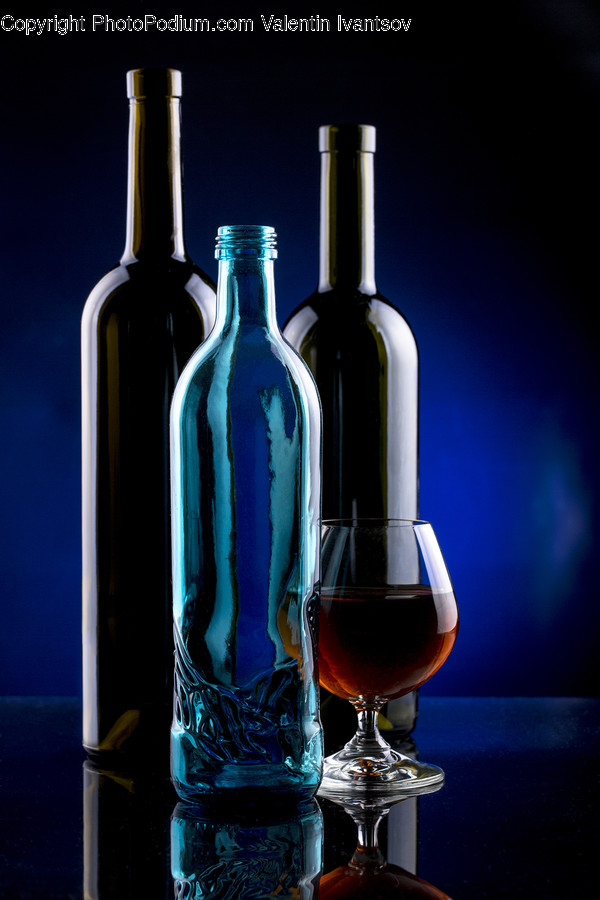 Bottle, Glass, Beverage, Drink, Alcohol