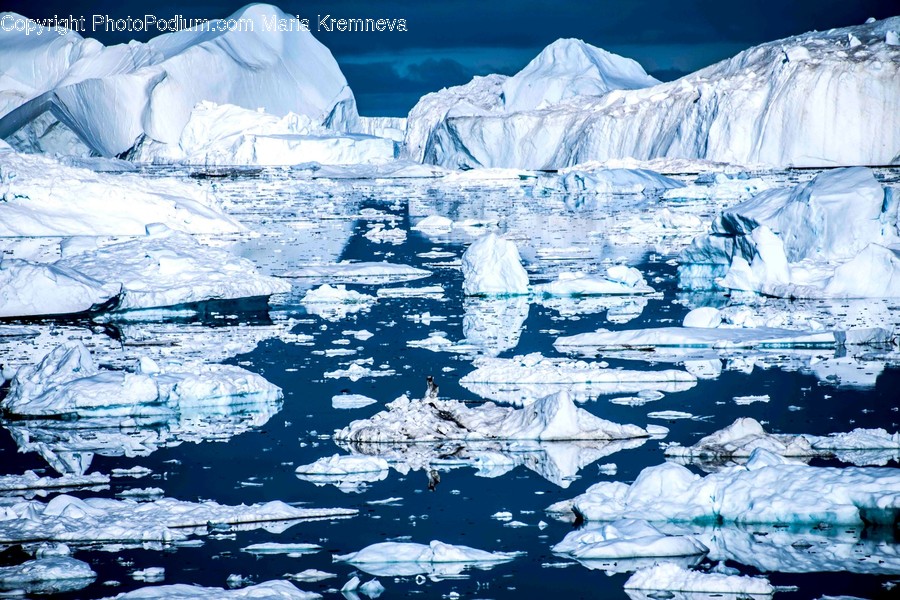 Nature, Ice, Outdoors, Mountain, Snow