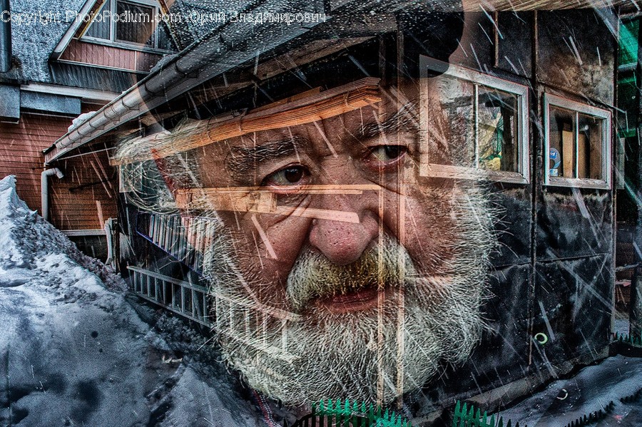 Face, Person, Human, Beard, Art