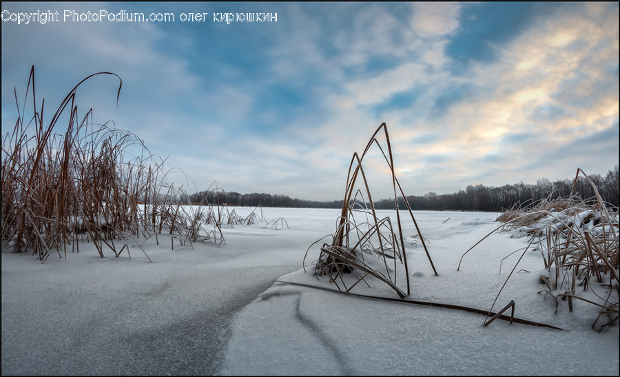 Nature, Outdoors, Snow, Boat, Transportation