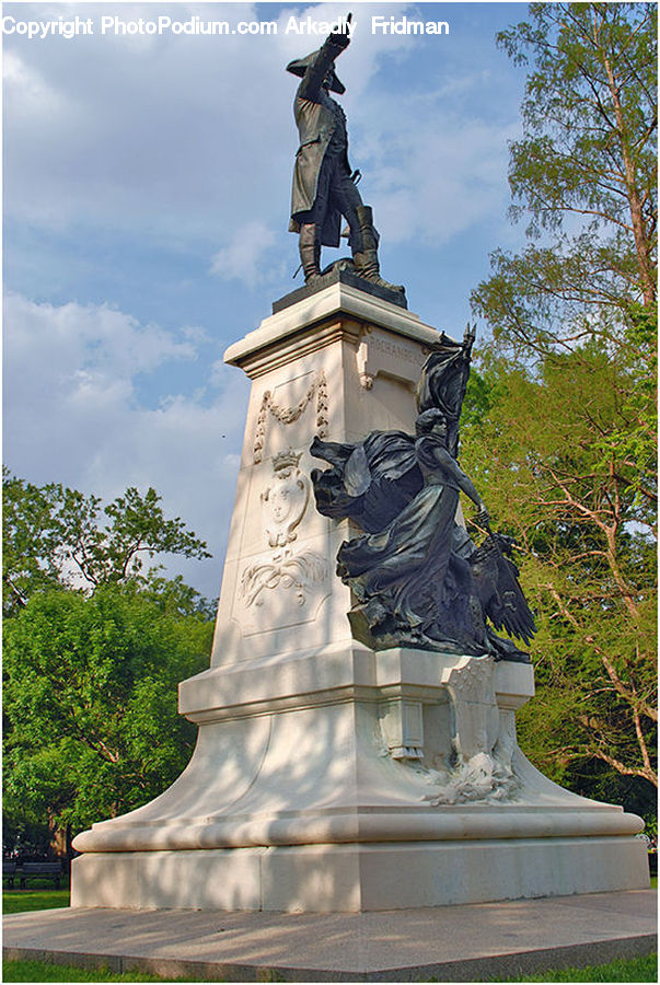Monument, Art, Sculpture, Statue, Fountain, Water, Architecture