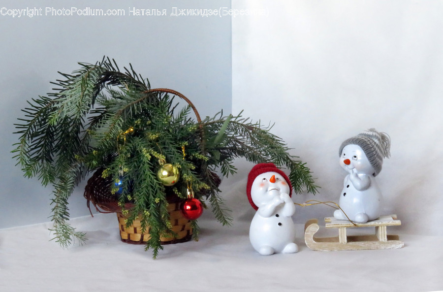 Nature, Outdoors, Snow, Winter, Snowman