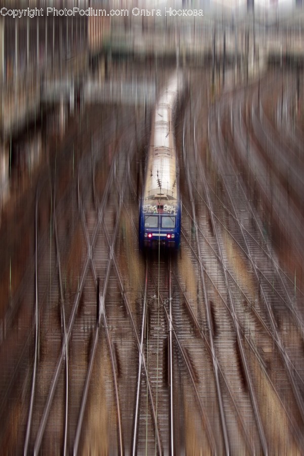 Railway, Transportation, Rail, Train Track, Train