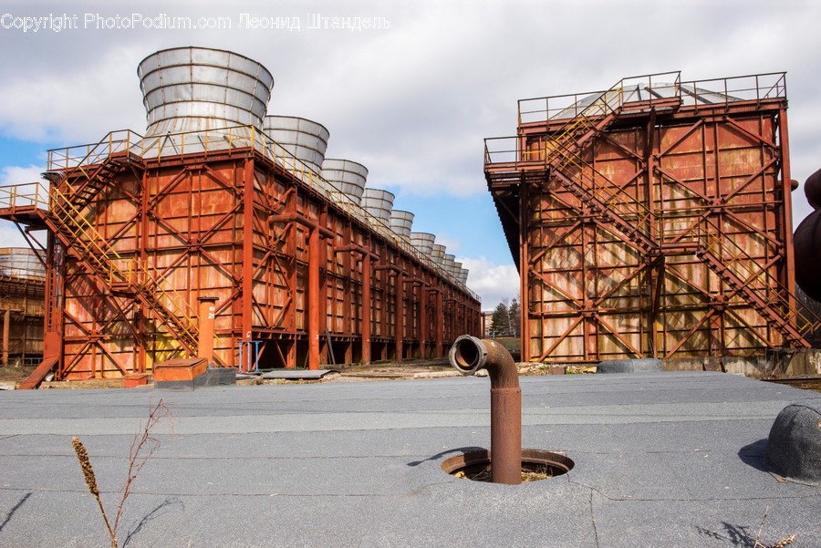 Building, Factory, Person, Human, Refinery